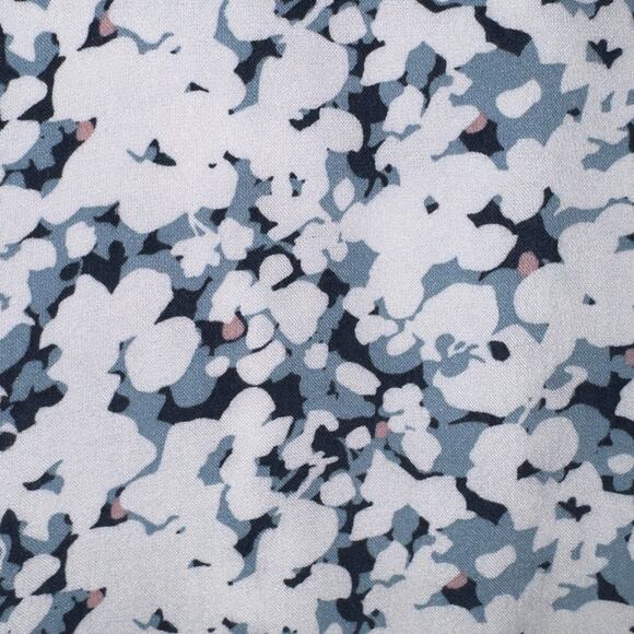 Free planet floral button down shirt women’s size medium - Picture 5 of 7